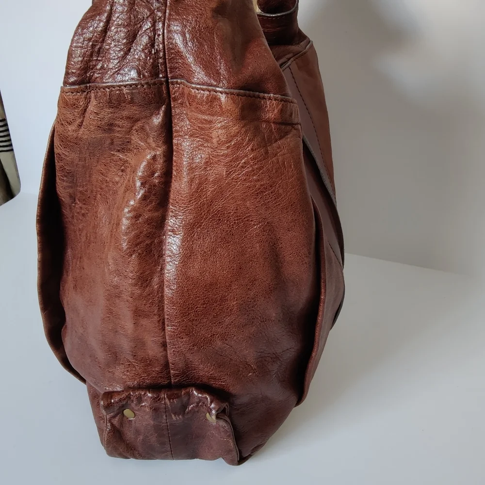Chloe Lambskin Leather Heloise Large Hobo Satchel Bag